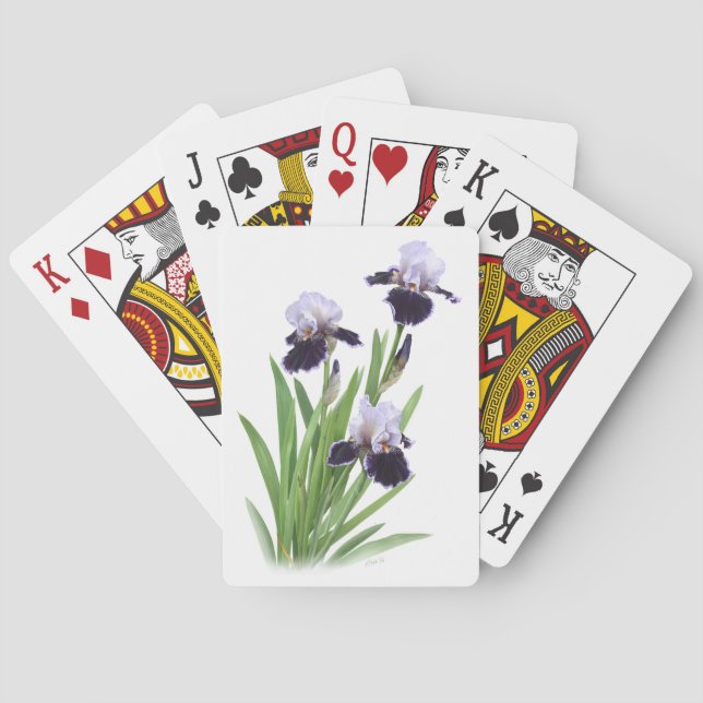 Baraja De Cartas Trío de Iris (Reverso)