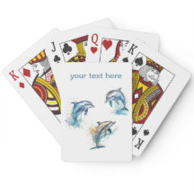 Trío delfín acuarela, personalizado