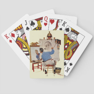 Baraja De Cartas Triple Self-Portrait