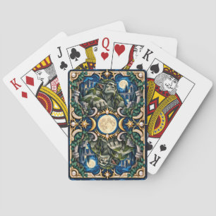 Baraja De Cartas Troll, Monstruo de Corte de Papel