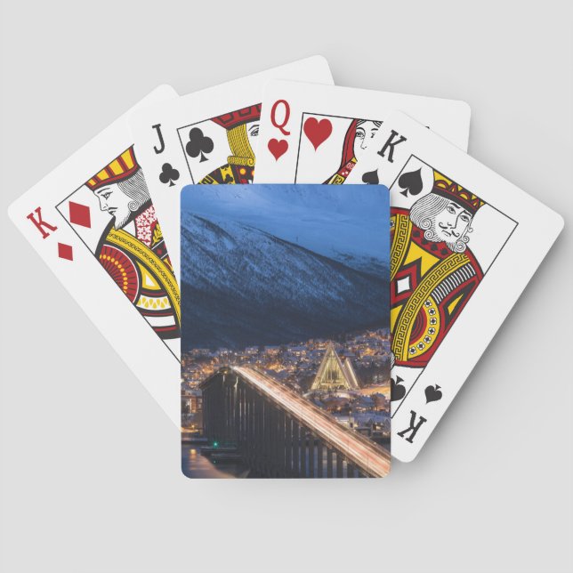 Baraja De Cartas Tromso Noruega (Reverso)