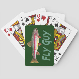 Baraja De Cartas Trout Fisherman