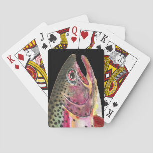 Baraja De Cartas Trucha arco iris