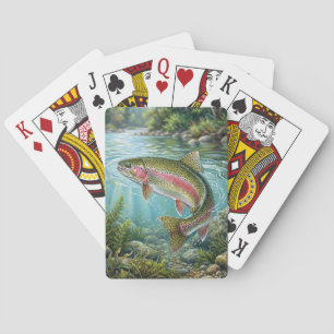 Baraja De Cartas Trucha Arcoíris