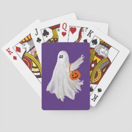 Baraja De Cartas Truco O Tratamiento Del Fantasma Con Cubo De Vela 