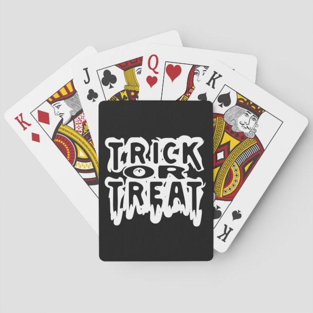 Baraja De Cartas Truco o trato (Reverso)