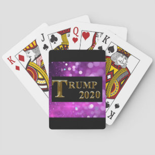 BARAJA DE CARTAS TRUMP 2020
