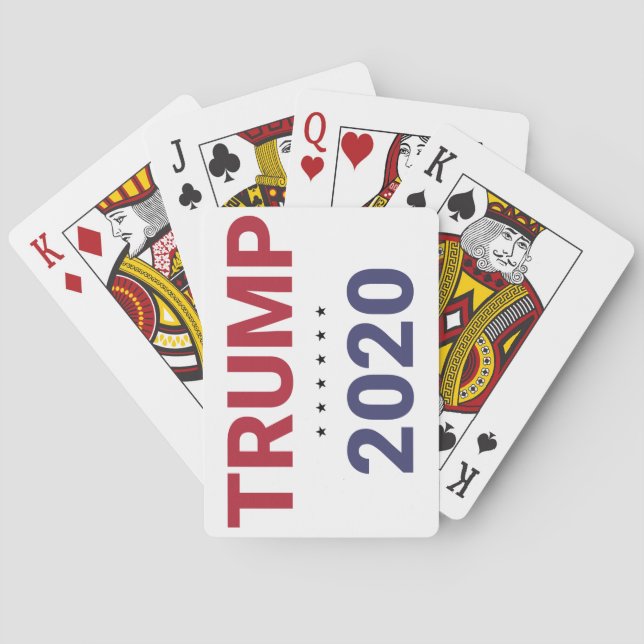 Baraja De Cartas Trump 2020 (Elecciones en Estados Unidos) (Reverso)