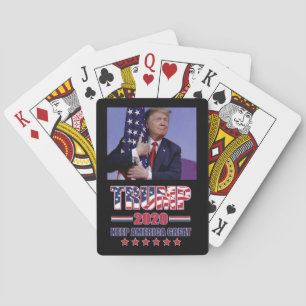 Baraja De Cartas Trump 2020 Mantenga a Estados Unidos grande