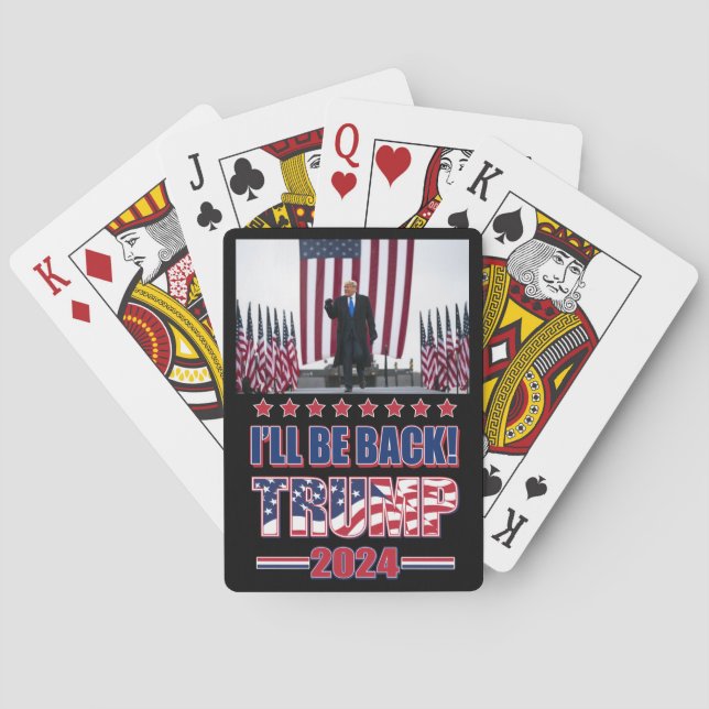Baraja De Cartas Trump 2020 Volveré (Reverso)