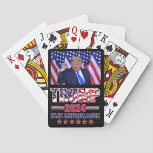 Baraja De Cartas Trump 2024: Recuperar a Estados Unidos