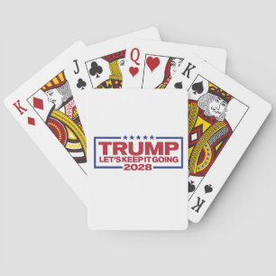 Baraja De Cartas Trump 2028 Sigamos adelante