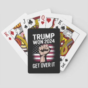 Baraja De Cartas Trump Ganamos Inauguración 47 Presidente de Estado