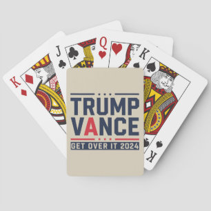 Baraja De Cartas Trump Ganó Elección 2024 Presidente Trump Vance