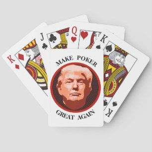 Baraja De Cartas Trump haciéndolo grande otra vez