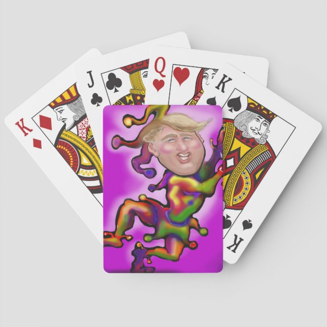 Baraja De Cartas Trump Jester (Reverso)
