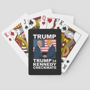 Baraja De Cartas Trump Kennedy Checkmate 2024 Vota Trump Kennedy