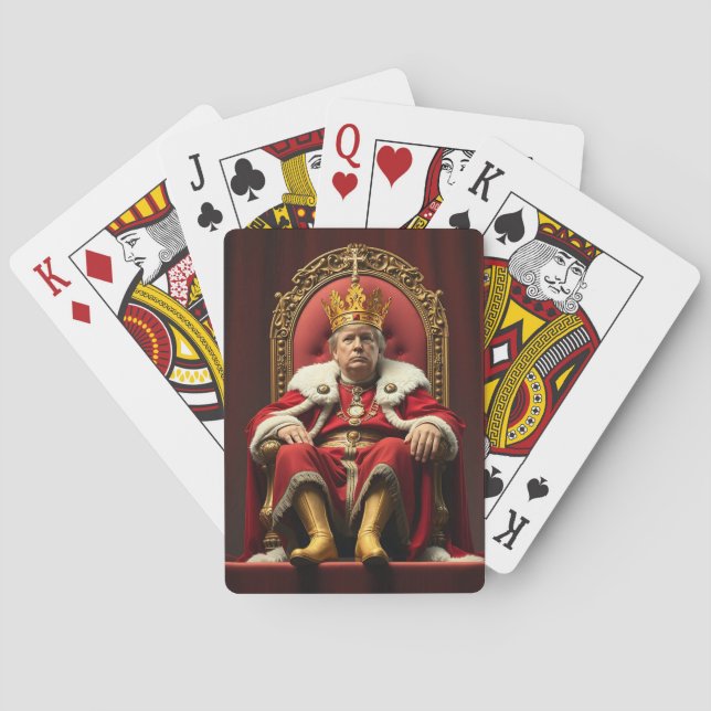 BARAJA DE CARTAS TRUMP KING (Reverso)
