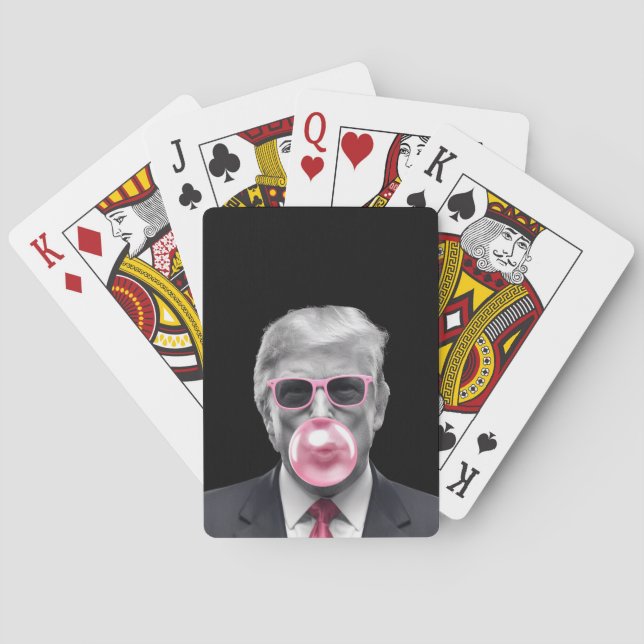 Baraja De Cartas Trump, la trampa de la burbuja (Reverso)