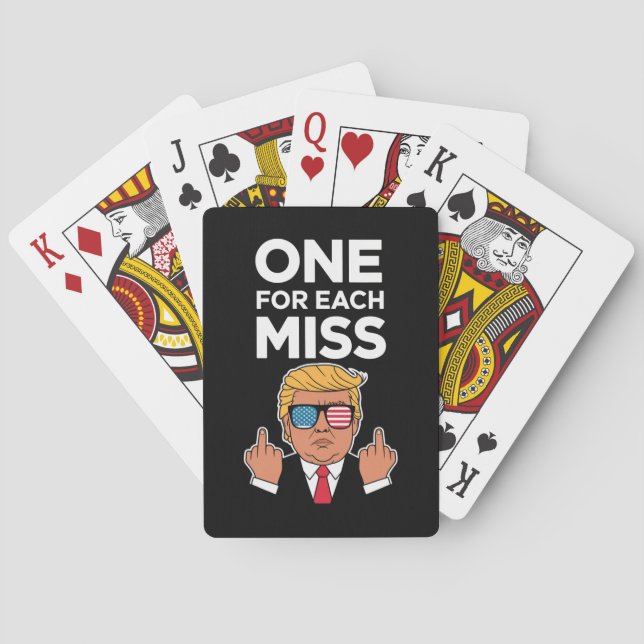 Baraja De Cartas Trump One For Each (Reverso)