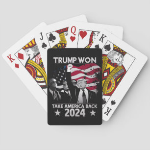 Baraja De Cartas Trump recuperará a Estados Unidos en 2024
