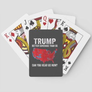 Baraja De Cartas Trump Tiene Mejor Cobertura Que 5G ¿Puedes Oírnos 