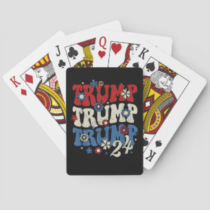 Baraja De Cartas Trump Trump Trump 2024 Retro