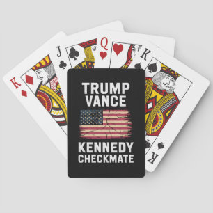 Baraja De Cartas Trump Vance 2024 Trump Vance Kennedy Jaque Mate