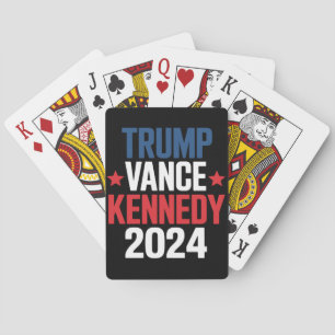 Baraja De Cartas Trump Vance Kennedy Presidente Elección 2024