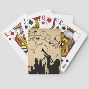 Baraja De Cartas Trumpet Section Rustic Music
