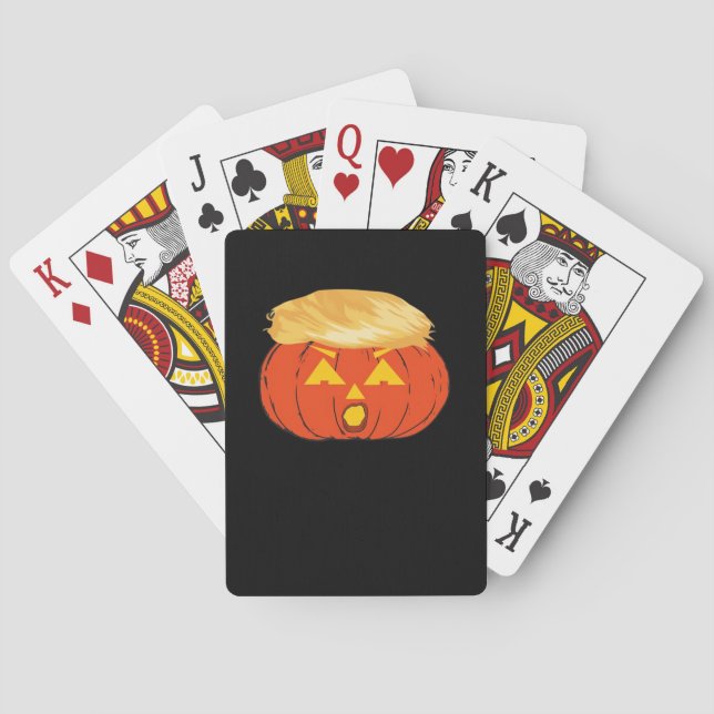 Baraja De Cartas Trumpkin Jack O'Lantern (Reverso)