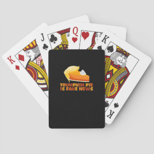 Baraja De Cartas Trumpkin Pumpkin Pie Funny Thankending