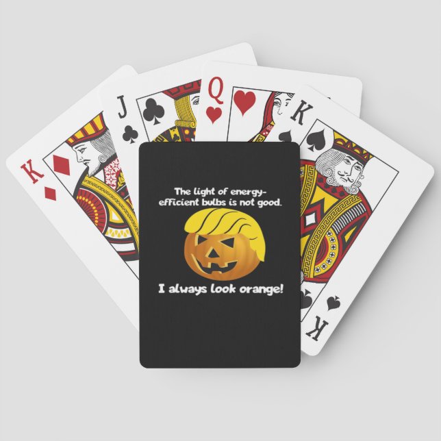 Baraja De Cartas Trumpkin siempre clásico (Reverso)