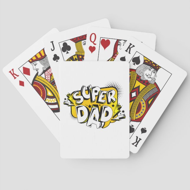 BARAJA DE CARTAS TSHIRT DEL DÍA DEL PADRE (Reverso)