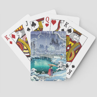 Baraja De Cartas Tsuchiya Koitsu - Nieve de primavera en Maruyama