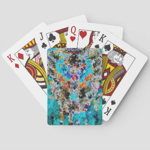Baraja De Cartas TTEQOTGCubismINV AZUL SGDRKDP