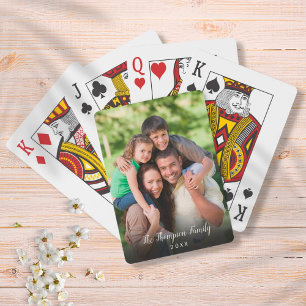 Baraja De Cartas Tu foto familiar favorita