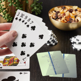Baraja De Cartas ¿Tu nombre o mensaje con las palabras cruzadas? So