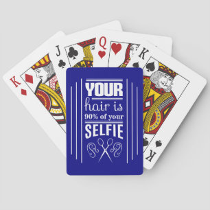 Baraja De Cartas Tu Pelo Es El 90% De Tu Selfie