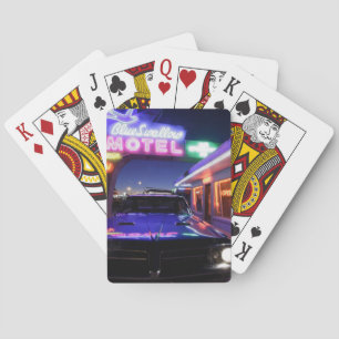 Baraja De Cartas Tucumcari, Nuevo México, Estados Unidos. Ruta 66