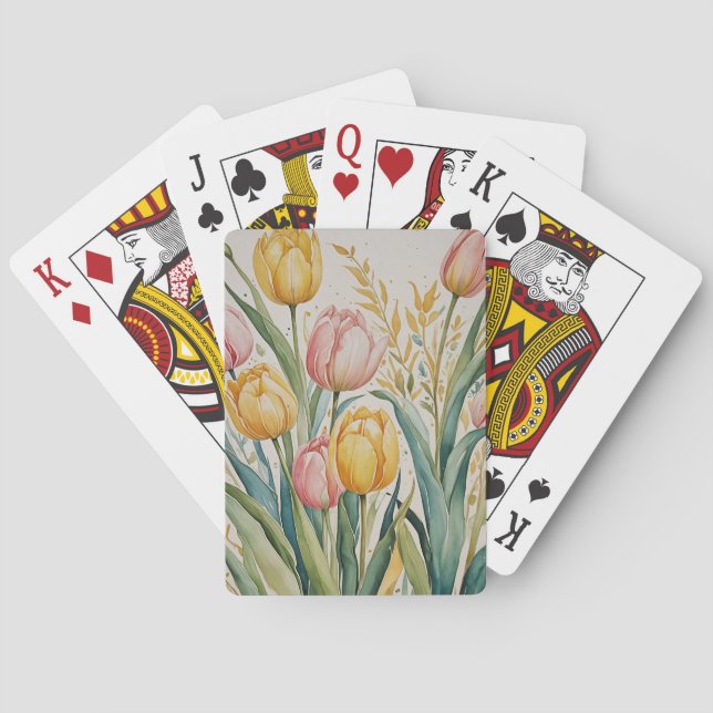 Baraja De Cartas Tulip Reverie (Reverso)