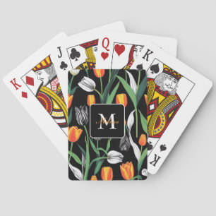 Baraja De Cartas Tulipanes artísticos gráficos audaces