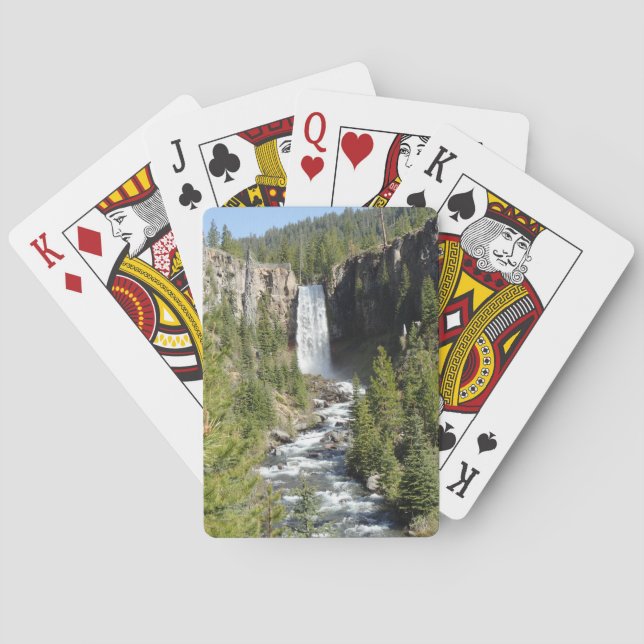 Baraja De Cartas Tumalo Falls, OR (Reverso)