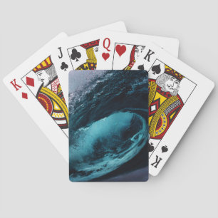 Baraja De Cartas Túnel de ondas oceánicas perfecto