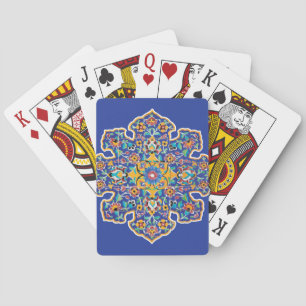 Baraja De Cartas Turquesa persa
