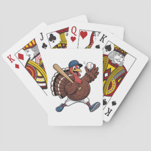 Baraja De Cartas Turquía Bateo Béisbol Juego de Béisbol