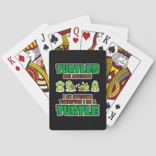 Baraja De Cartas Turtle Lover   Las tortugas son increíbles