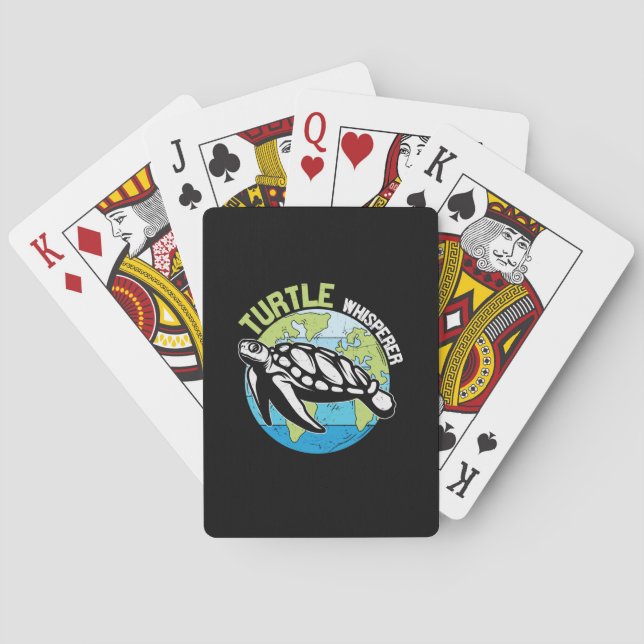 Baraja De Cartas Turtle Lover | Turtle Whisperer (Reverso)