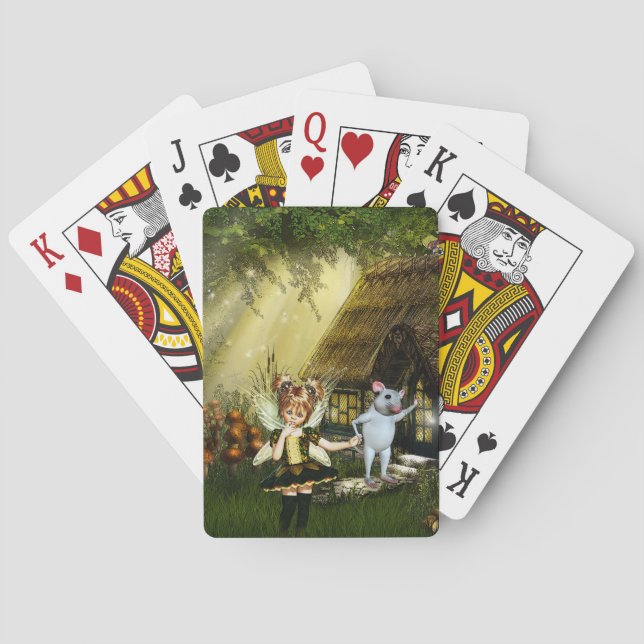 Baraja De Cartas Twilight Fairy Haven (Reverso)