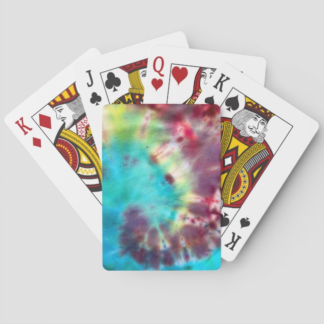 Baraja De Cartas Tye Dye #1 (Reverso)